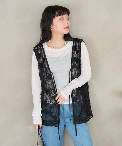2WAY 蕾絲背心