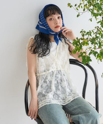 2WAY 蕾絲背心