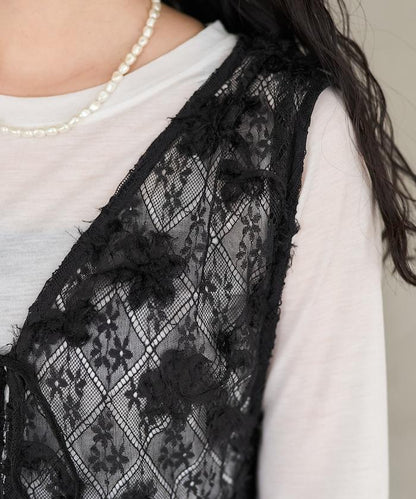 2WAY 蕾絲背心