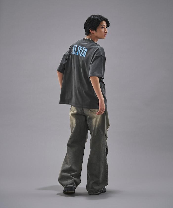 涅槃銀色顏料T恤