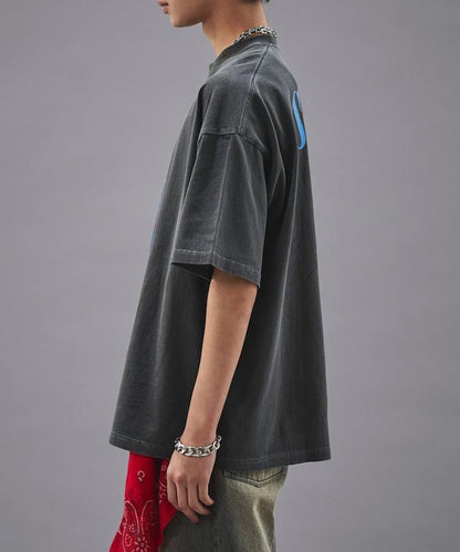 涅槃銀色顏料T恤