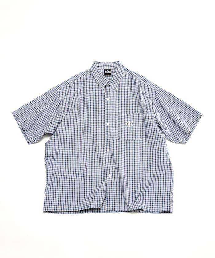 聯名 UMBRO 刺繡格子襯衫
