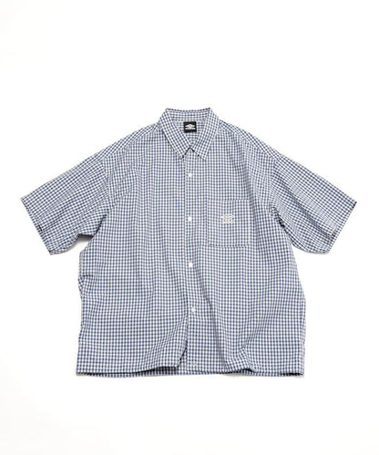 聯名 UMBRO 刺繡格子襯衫