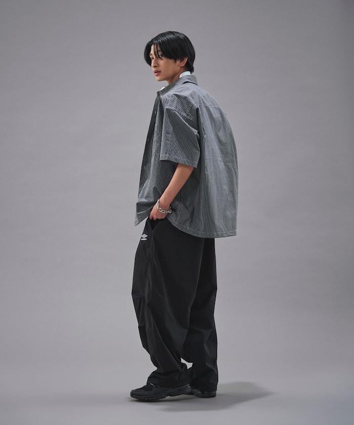 聯名 UMBRO 刺繡格子襯衫