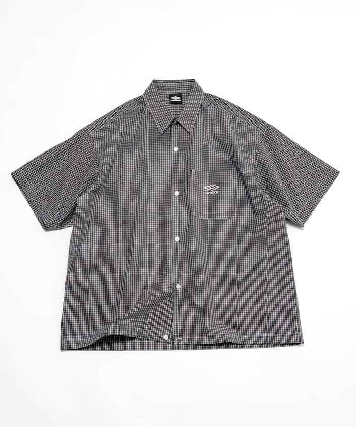 聯名 UMBRO 刺繡格子襯衫
