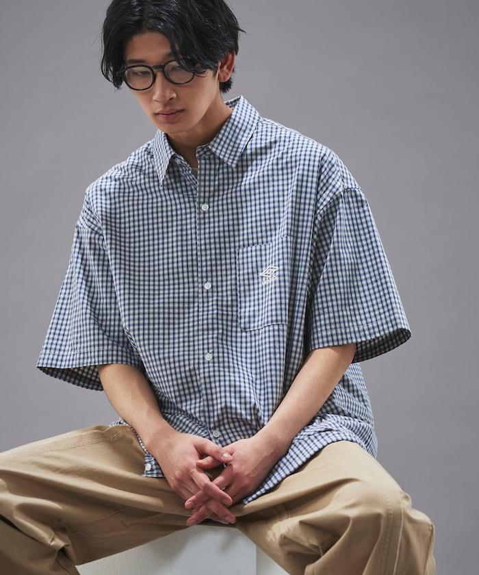 聯名 UMBRO 刺繡格子襯衫