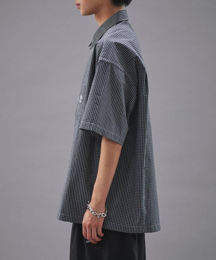 聯名 UMBRO 刺繡格子襯衫