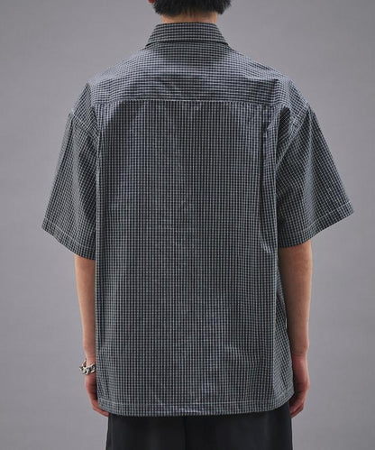 聯名 UMBRO 刺繡格子襯衫