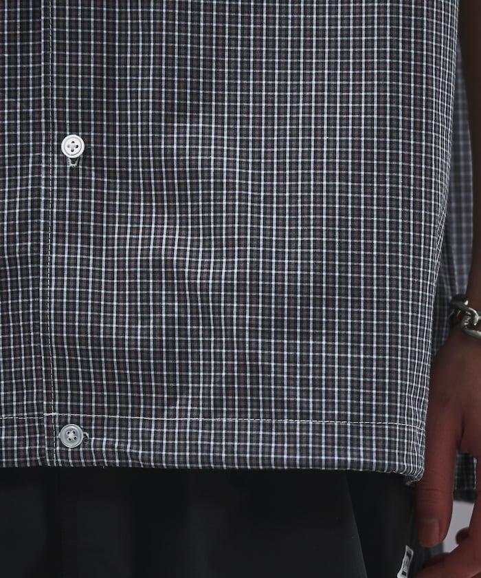 聯名 UMBRO 刺繡格子襯衫