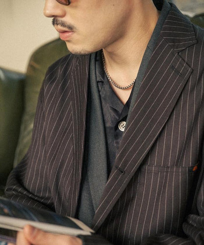 SMU PT-38 裝配 2褶 寬鬆 TR 褲