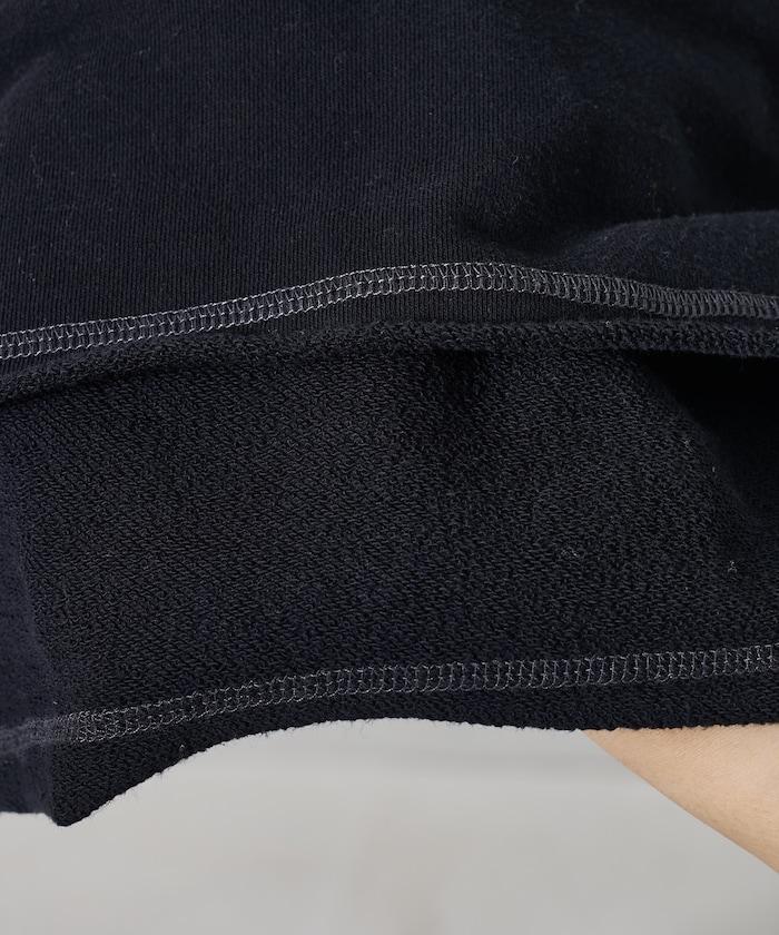 粉末漂白 剪裁開衩衛衣