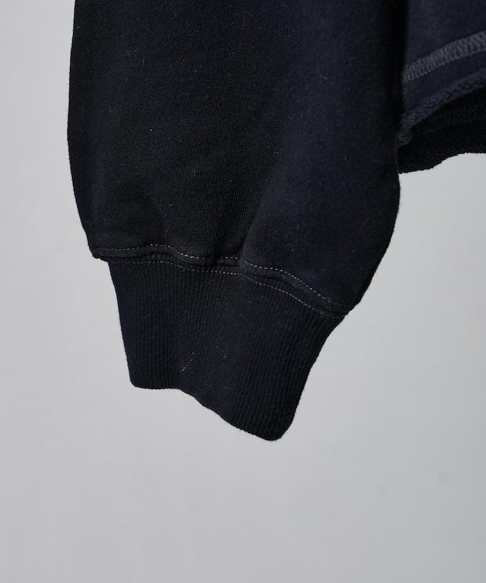 粉末漂白 剪裁開衩衛衣