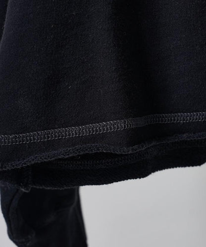 粉末漂白 剪裁開衩衛衣