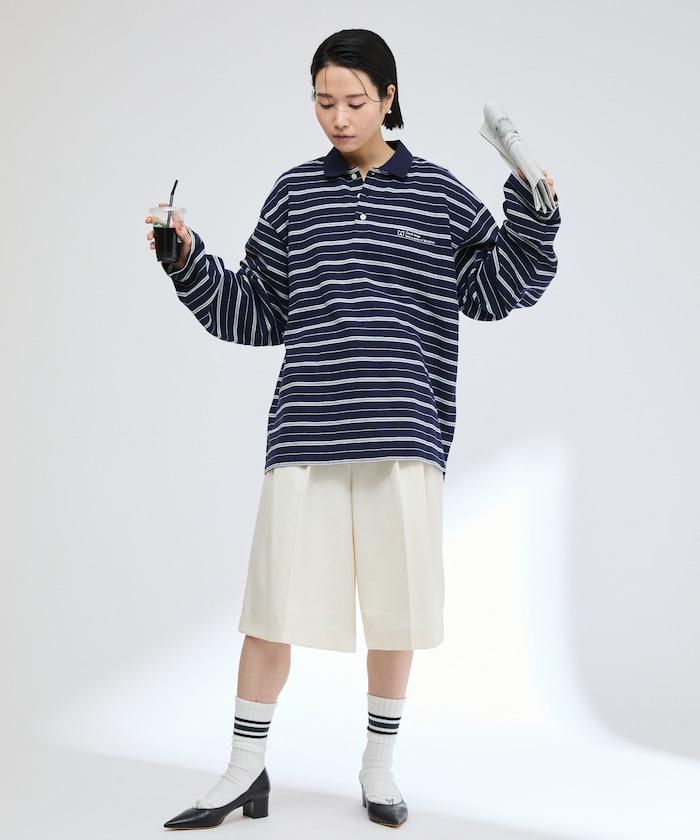 POLO邊框PO / 短袖POLO襯衫