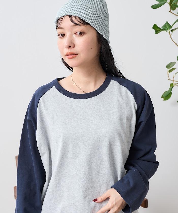 配色拉格朗T-shirt