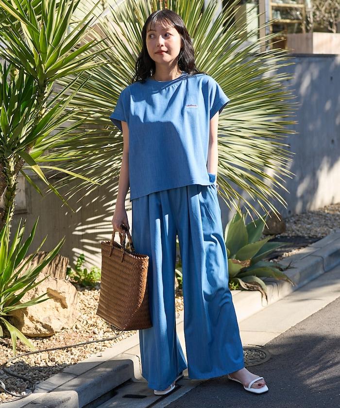 法式短袖 褲裝套裝 混搭