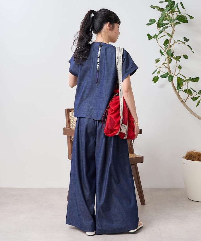 法式短袖 褲裝套裝 混搭