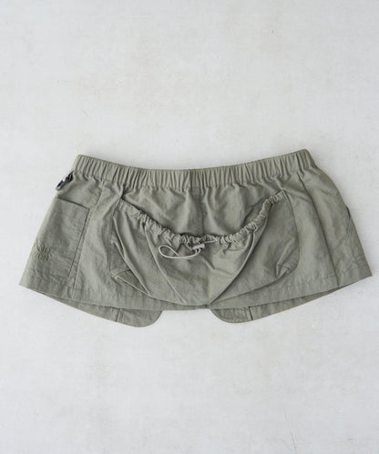 【大峽谷】（帶口袋腰帶）尼龍連衣裙