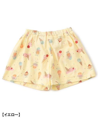 冰淇淋圖案開襟睡衣