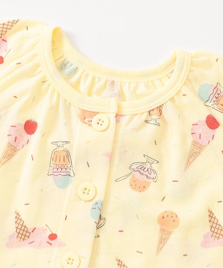 冰淇淋圖案開襟睡衣