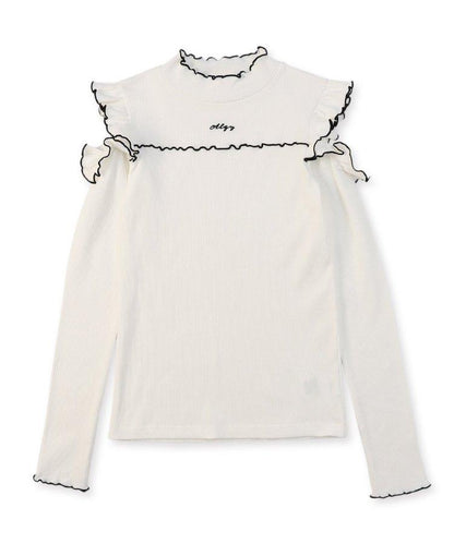 露肩條紋T-shirt