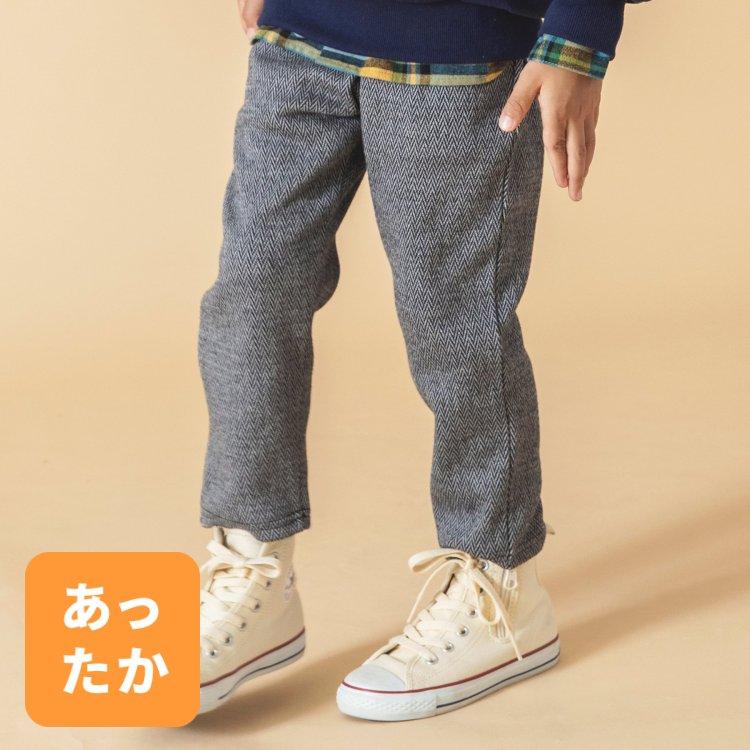 3柄4色裡絨修身T恤褲 九分褲