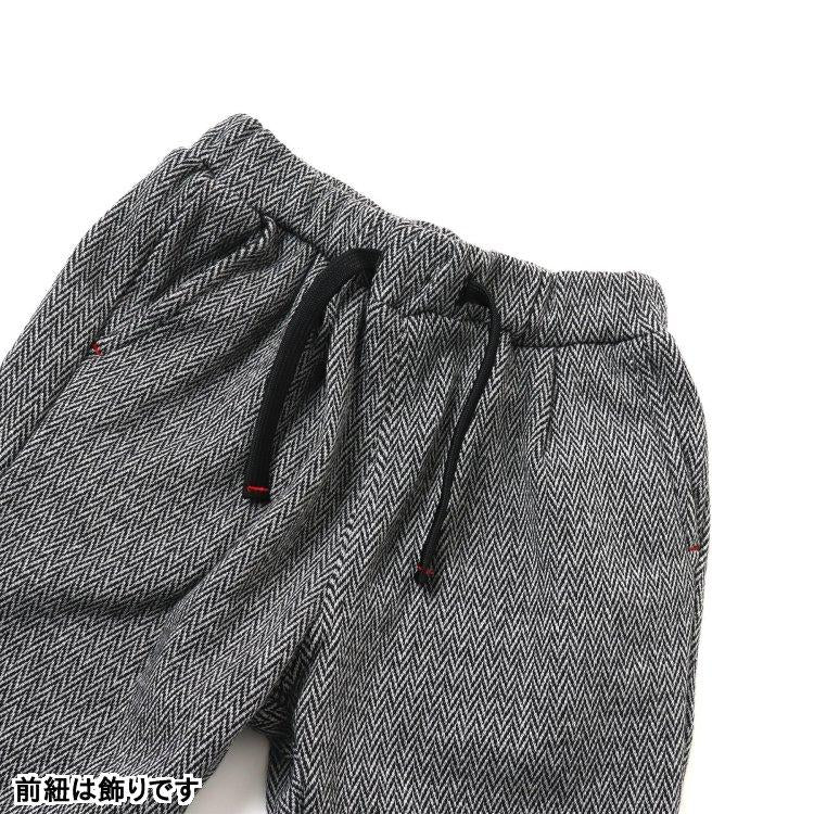 3柄4色裡絨修身T恤褲 九分褲