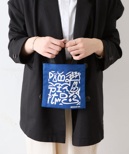 棉質迷你方形扁平包