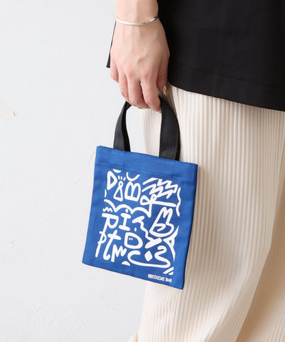 棉質迷你方形扁平包