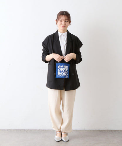 棉質迷你方形扁平包