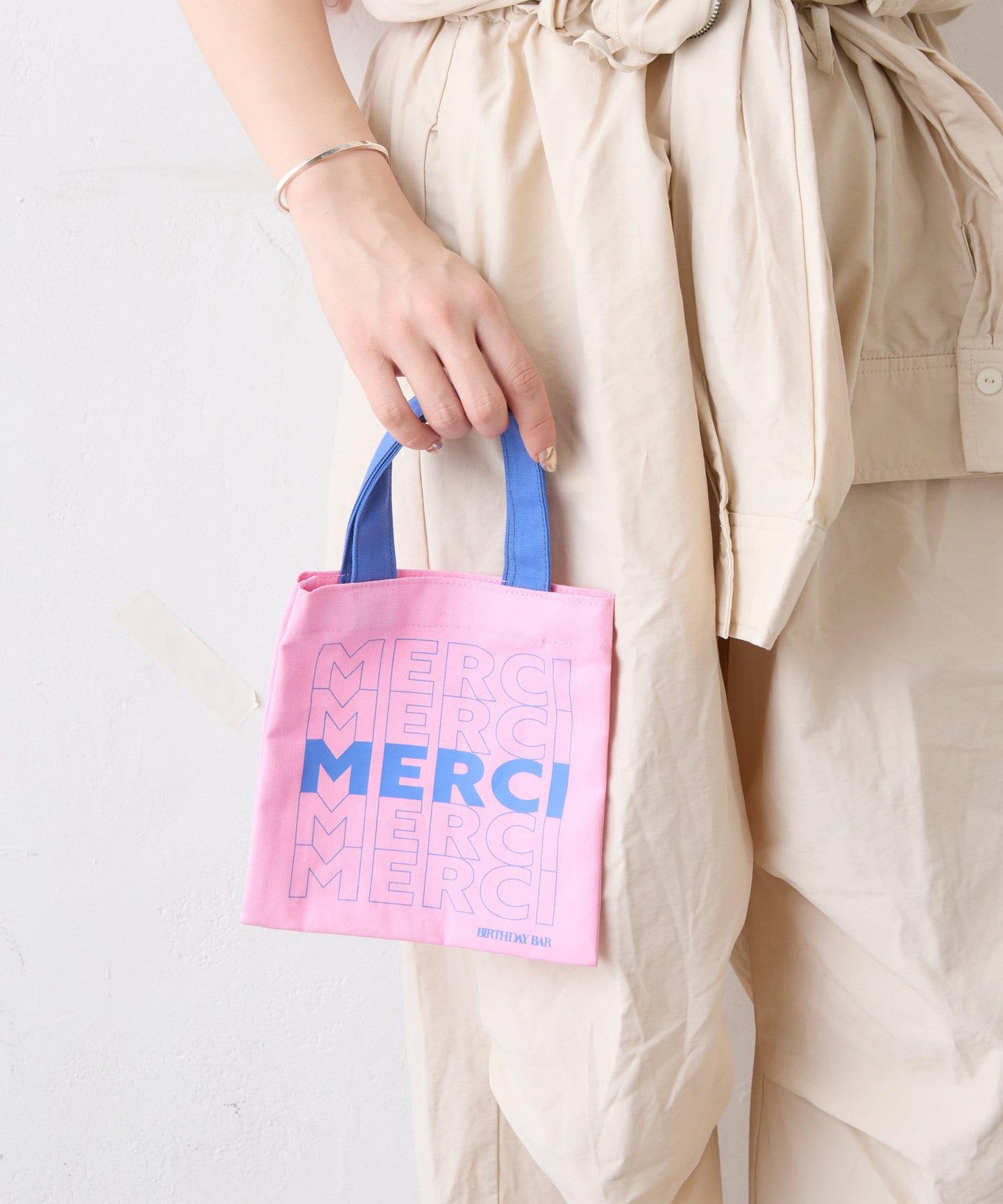 棉質迷你方形扁平包