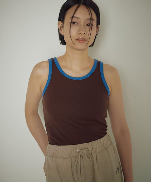 配色基礎款針織背心