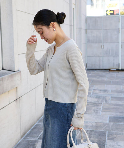 【SS】透明肋針開衫