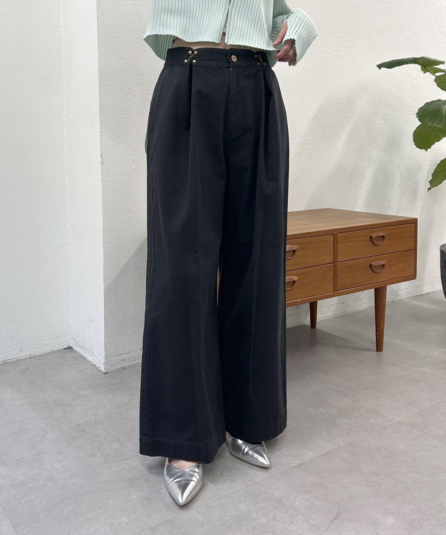 Dickies製品染色掛鉤腰帶褲