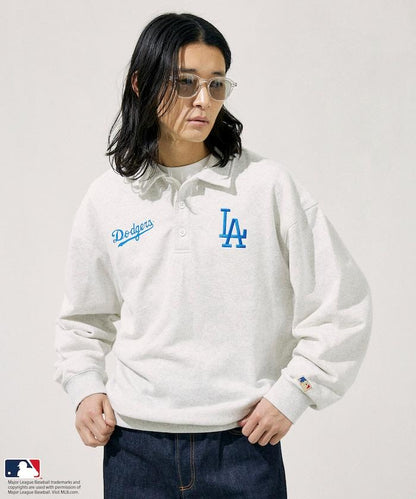 MLB 翻領 衛衣
