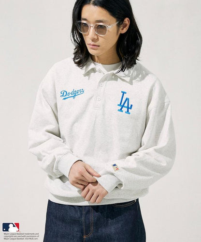 MLB 翻領 衛衣