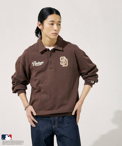 MLB 翻領 衛衣
