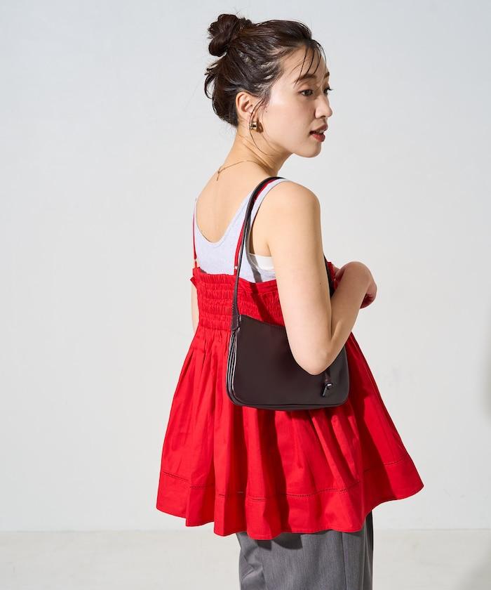 印度風捲邊吊帶長款上衣（可搭配套裝）