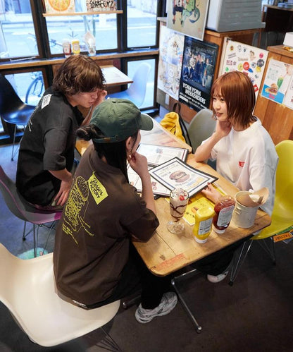 Burger Factory×FREAK'S STORE 漢堡工廠 聯名 大尺寸 後背印花 圓領T恤