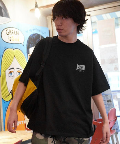 Burger Factory×FREAK'S STORE 漢堡工廠 聯名 大尺寸 後背印花 圓領T恤