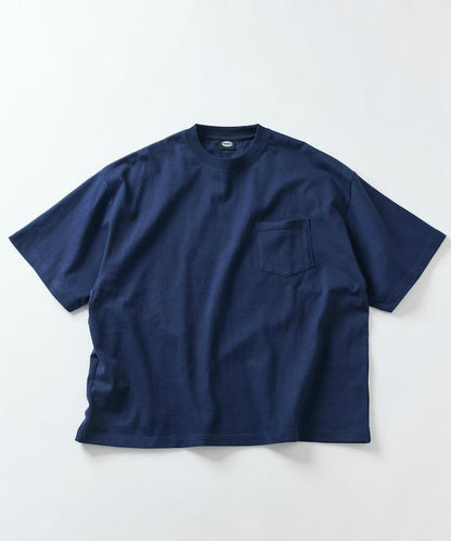 9盎司 重量級 寬鬆版 圓領 帶口袋T恤/重量級 【限定推出】