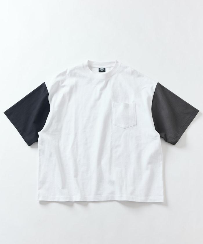 9盎司 重量級 寬鬆版 圓領 帶口袋T恤/重量級 【限定推出】