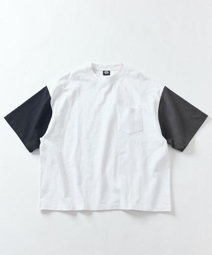 9盎司 重量級 寬鬆版 圓領 帶口袋T恤/重量級 【限定推出】