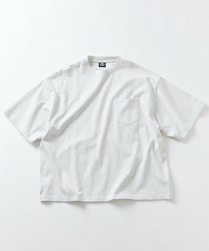 9盎司 重量級 寬鬆版 圓領 帶口袋T恤/重量級 【限定推出】