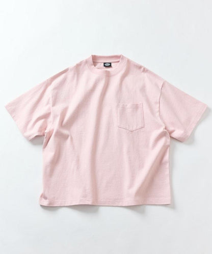 9盎司 重量級 寬鬆版 圓領 帶口袋T恤/重量級 【限定推出】