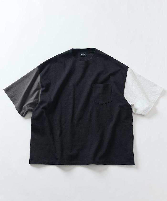 9盎司 重量級 寬鬆版 圓領 帶口袋T恤/重量級 【限定推出】