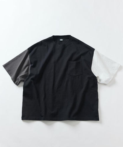 9盎司 重量級 寬鬆版 圓領 帶口袋T恤/重量級 【限定推出】