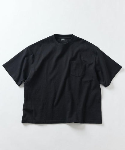 9盎司 重量級 寬鬆版 圓領 帶口袋T恤/重量級 【限定推出】