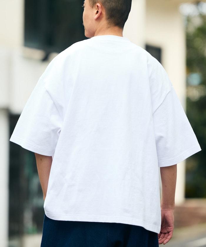 9盎司 重量級 寬鬆版 圓領 帶口袋T恤/重量級 【限定推出】