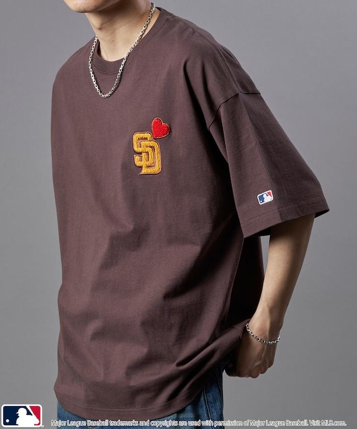 聯名 MLB 心形標誌相良刺繡T恤